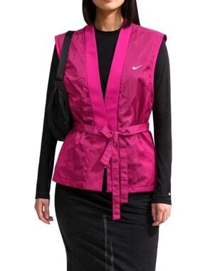 Nike Wrap Top Serena Williams Design Crew Hot Pink  Size Small NWT Rare New